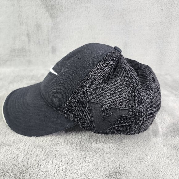 Mens Nike Golf One Flexfit Baseball Cap Black & White - Picture 4 of 9